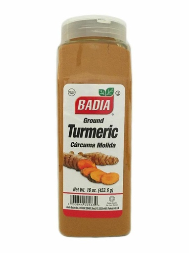 Condimento Badia Curcuma Molida, 453g