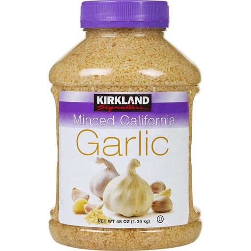 [096619581870] Condimento Ajo en Trozos Kirkland, 1.36kg