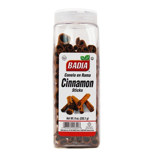 Condimento Badia Canela Entera, 255g