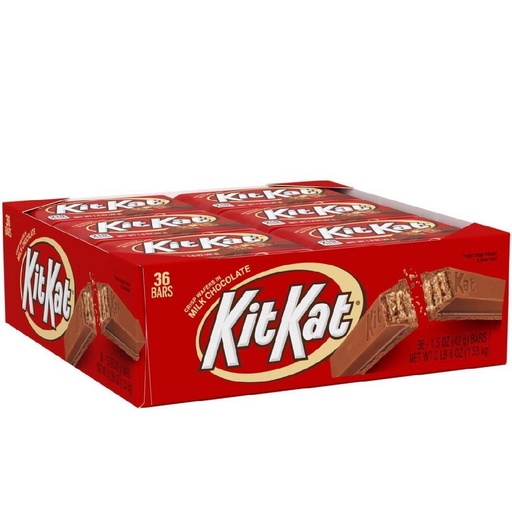 [034000246007] Chocolate Kit Kat Original / 36 Pack / 42g