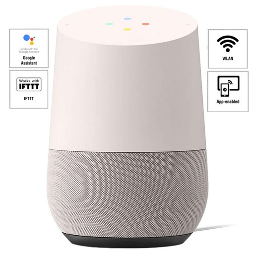 Asistente de Audio Inalámbrico Google Home, Blanco Gris