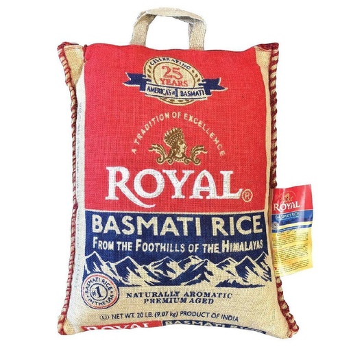[745042112013] Arroz Premium Basmati Royal 9.07 Kg