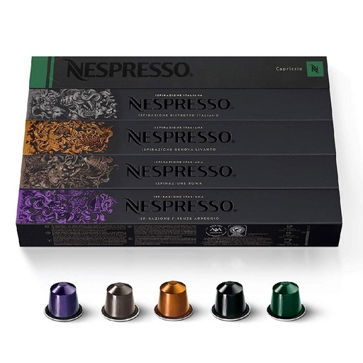 Cápsulas De Café Nespresso / 50 caps Sabores Variados