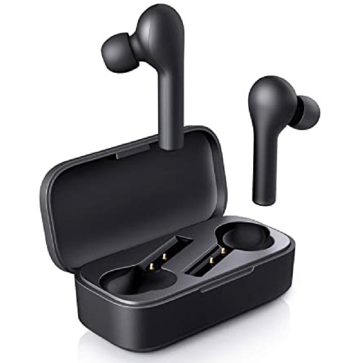 Audífonos Inalámbricos AUKEY Con Bluetooth 5 / 35 Horas De Reproducción / Funda De Carga / Control Táctil / Compatible Con iPhone y Android