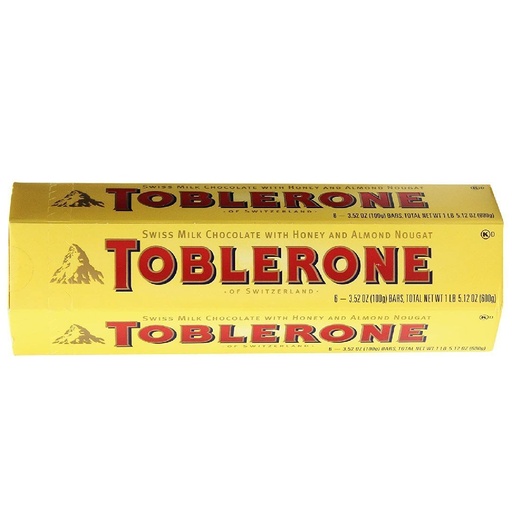 [070221004002] Turrón Suizo Toblerone, 600g