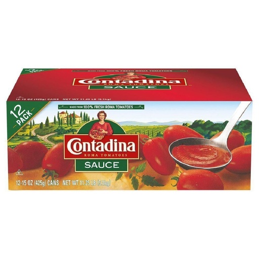 Salsa De Tomate Contadina, 425g / 12 Pack