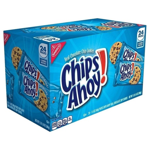 Galletas Nabisco Chips Ahoy / 24 Pack