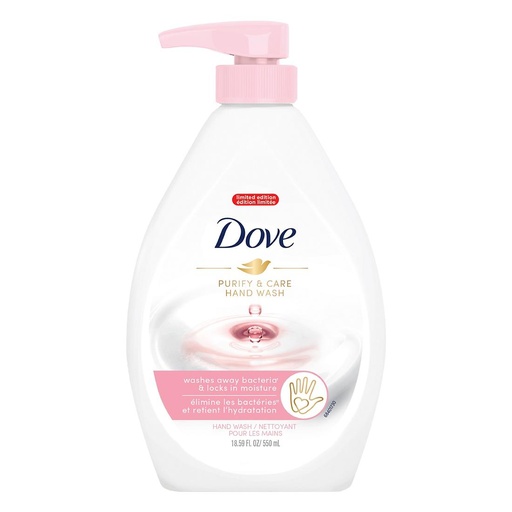 Jabón De Manos Dove, 550ml