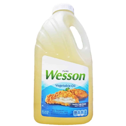 [027000615652] Aceite Vegetal Wesson, 4.73L