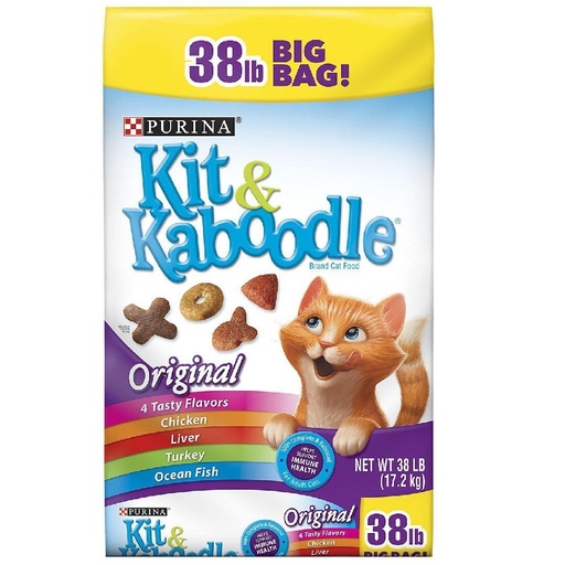 [017800182317] Alimento Para Gatos Purina Kit &amp; Kaboodle, 17.2Kg
