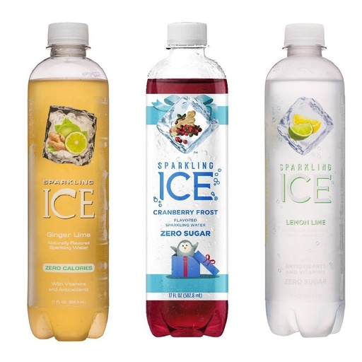 Agua Saborizada Sparkling Ice, 18 Pack Sabores Variados / 502.8ml