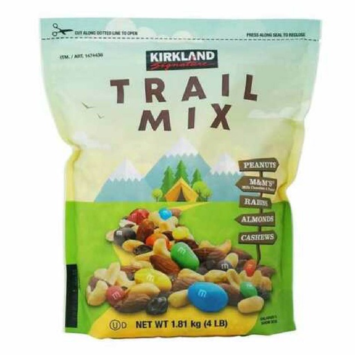 [096619067077] Mezcla De Frutos Secos Y M&amp;M, Trail Mix Kirkland, 1.81kg