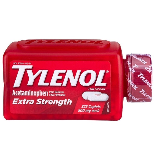 [300450444394] Acetaminofén Tylenol Extra Strength 500 mg / 325 Cap