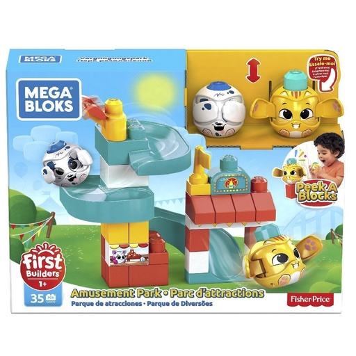 Bloques De Construcción Mega Bloks - Peek A Blocks De Fisher-Price / 35 Piezas / Niños 1+