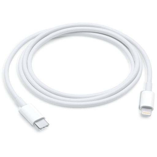 [190199370340] Cable de Carga USB-C a Lightning de 1mt, Original Apple