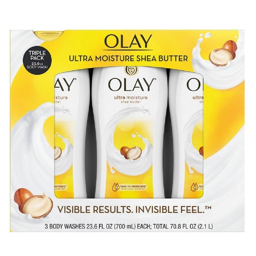 Gel de Baño Ultra Hidratante, Olay 3 Pack / 700ml