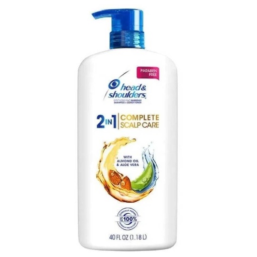 [037000817772] Champú Anticaspa Head&amp;Shoulders Aceite de Almendras y Aloe Vera 2 en 1 / 1.28L
