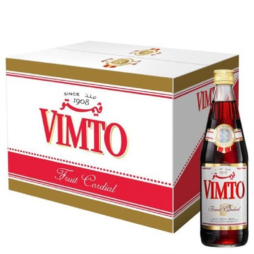 Syrup Vimto Fruit Cordial 710ml / 12 Pack