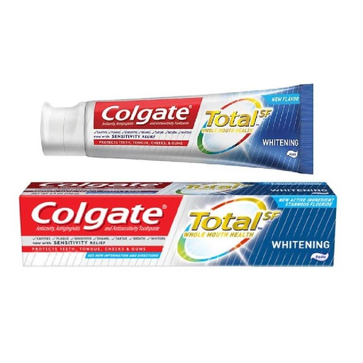 [035000976079] Pasta Dental Colgate Total SF Travel Size, 10 Pack / 39.6g