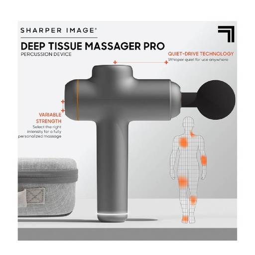 Masajeador Profesional Sharper Image Con Estuche