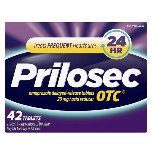 [037000270041] Protector Gástrico Prilosec OTC 3 Pack / 42 Cap.