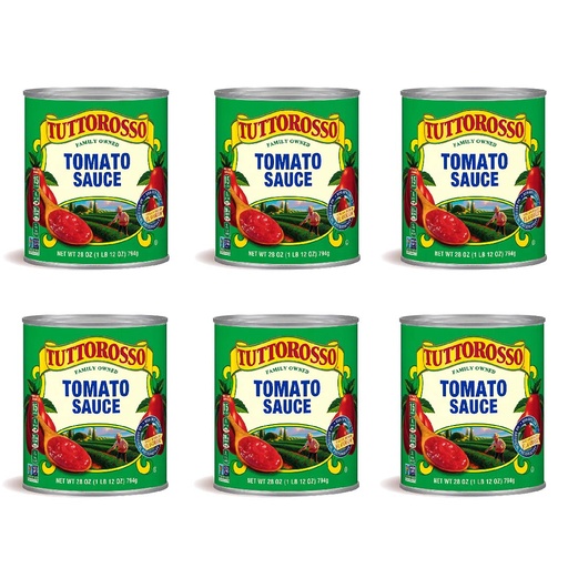 [072940749387] Salsa De Tomate Tuttorosso, 794g / 6 Pack