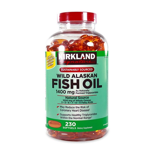[096619653539] Capsulas De Aceite De Pescado, 1400mg / 230 Cap.