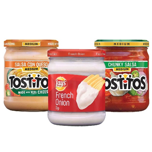 [028400197779] Salsa Tostitos y Lay's / 3 Pack