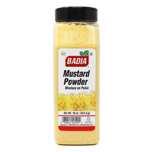 [033844005900] Condimento Badia Mostaza En Polvo, 453g