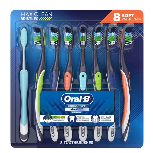 Cepillo De Dientes Oral-B Max Clean / 8 Pack