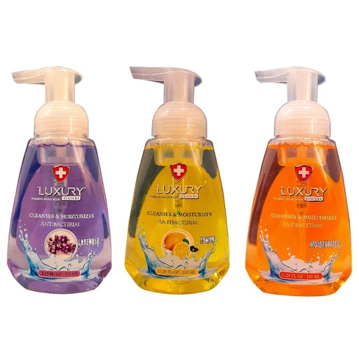 [860005039937] Jabón De Manos Espumoso Antibacterial Luxury, 333 mL / 3 Pack