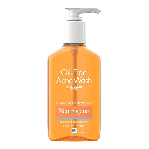 [070501017128] Limpiador Facial Para El Acné Con Ácido Salicílico, Neutrogena / 269mL