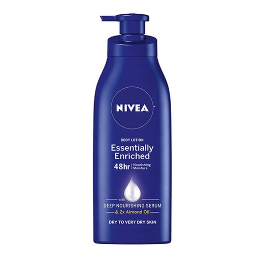 [15008DET] Crema Hidratante Nivea Essentially Enriched Con Aceite De Almendras 48H / 625mL