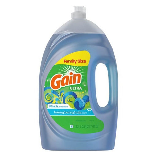[037000914587] Lavaplatos Líquido Gain Ultra 2X Poder De Limpieza, Honey Berry Hula / 2.21 L