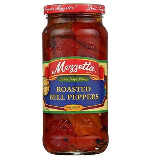 [073214001040] Pimientos Rojos Asados, Mezzetta / 454g