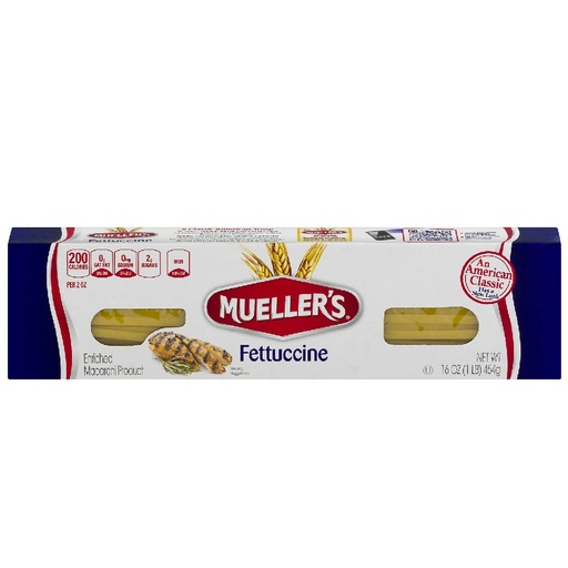 [029200002058] Pasta Fetuccine, Mueller´s / 454g