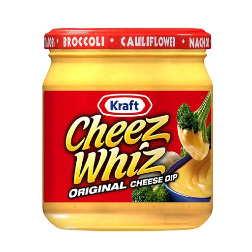 [021000626793] Salsa Cheez Whiz, Kraft / 425g