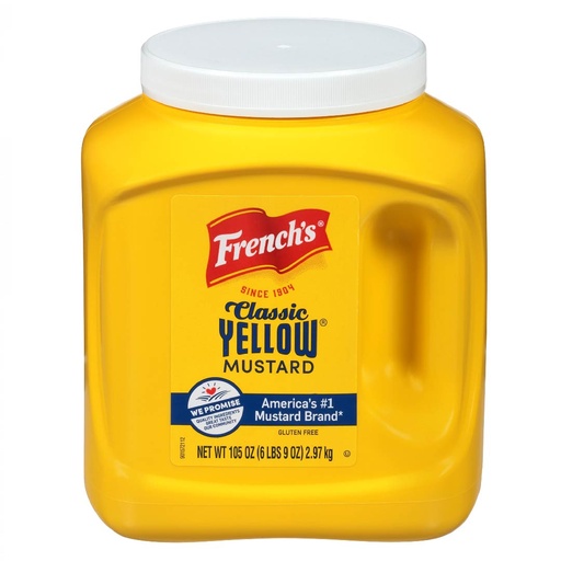 [041500819389] Mostaza French´s, 2.97 Kg
