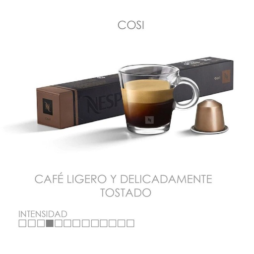 [7640159925491] Capsulas De Nespresso Original Cosi, 10 Pack