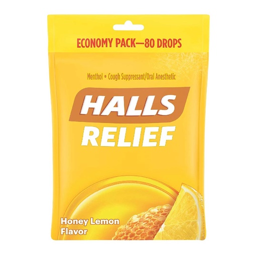 [312546628694] Halls Honey Lemon, 30 Pack