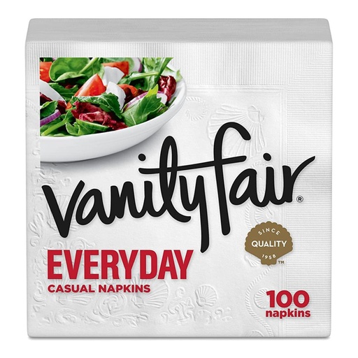 [042000355018] Servilletas De Papel Vanity Fair Everyday, 100 Und