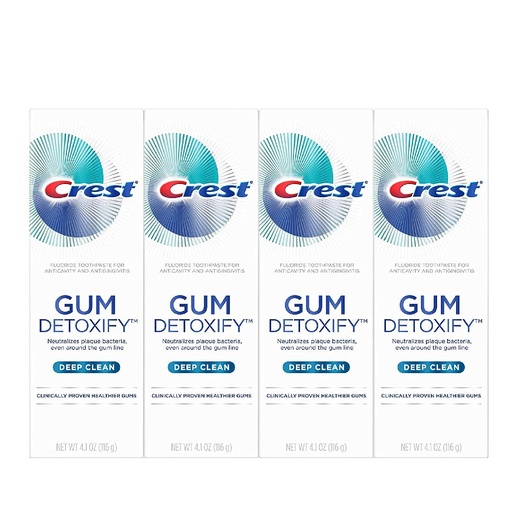 [037000775249] Pasta Dental De Limpieza Profunda Gum Detoxify / 4 Pack / 116g