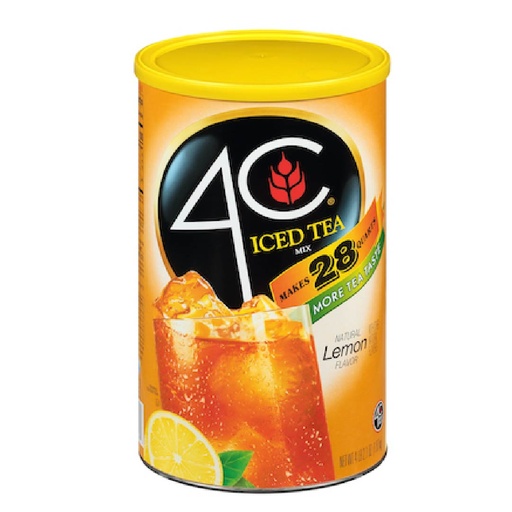 [041387917857] Mezcla De Té Frio 4C Sabor a Limón, 2.34 Kg