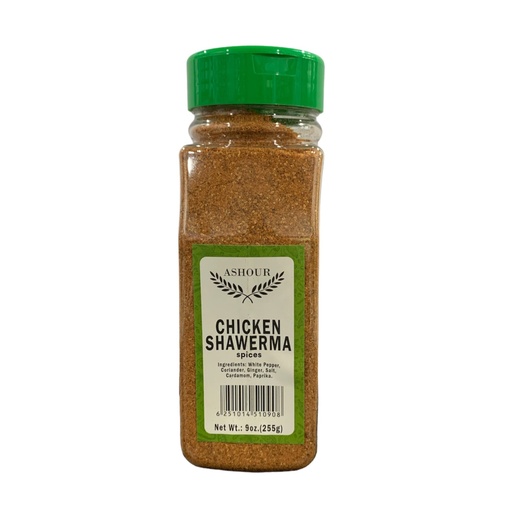 [6251014510908] Condimento Para Shawarma De Pollo, Ashour / 255g