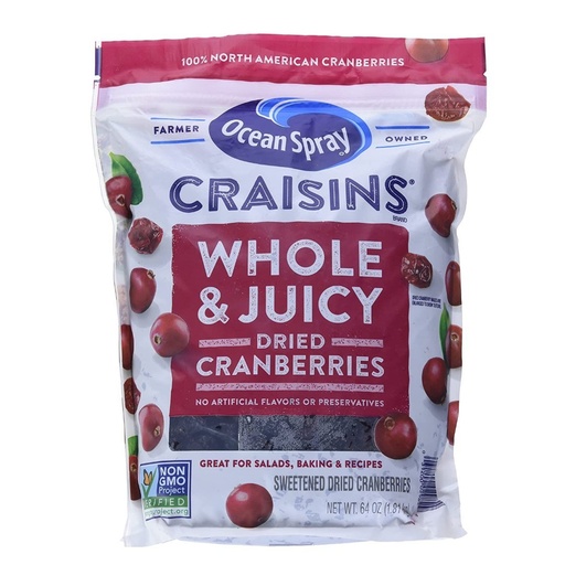 [031200029829] Arándanos Enteros y Jugosos, Ocean Spray / 1.81 Kg