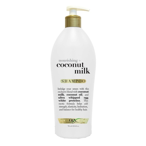 Champú Ogx De Leche De Coco, 750 mL