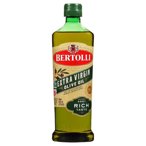 [041790001600] Aceite De Oliva Extra Virgen, Bertolli Original 500 mL