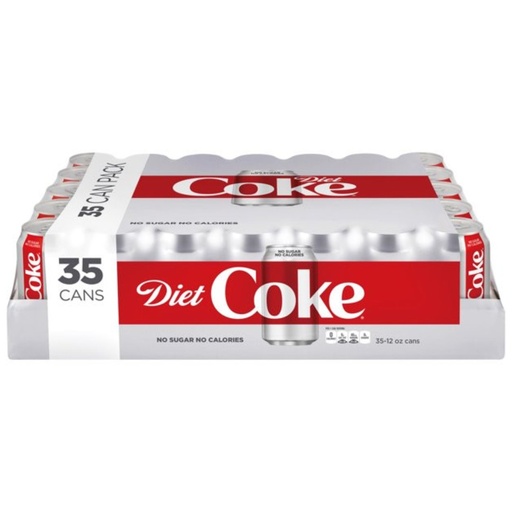 [049000058475] Coca Cola Diet Coke, 35 Pack / 355 mL