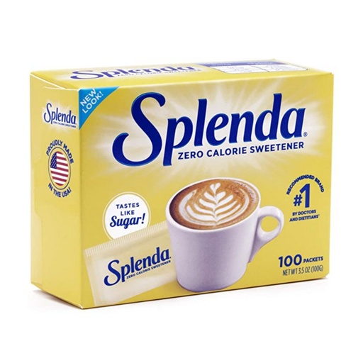 Edulcorante Splenda, 100 Pack / 100g