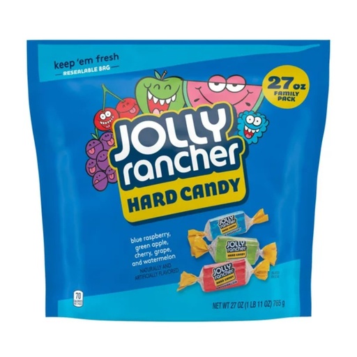 [010700557087] Caramelos Duros Sabores Surtidos, Jolly Rancher / 765g